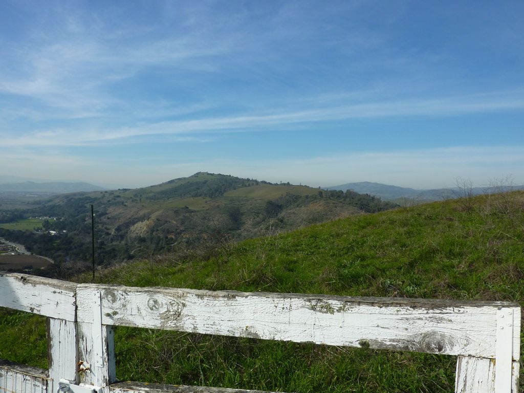 View from Top of Property to the North--note impeded view due to other Hills